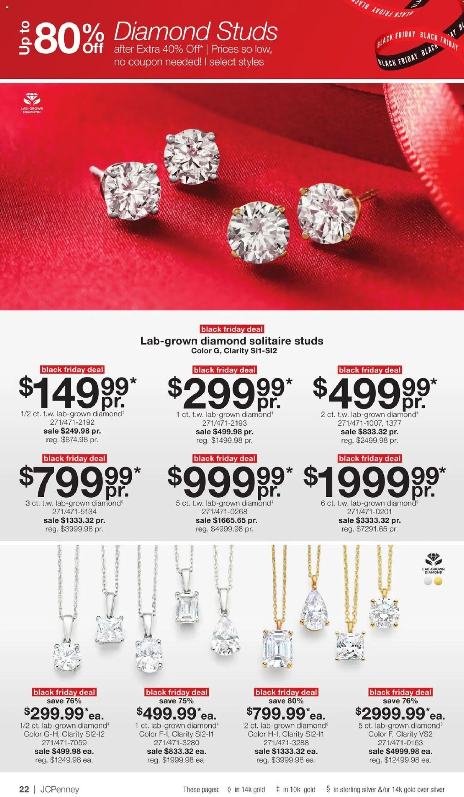 JCPenney Black Friday Early Access Jewelry Deals - valid from 10/26/2026 | Page: 22
