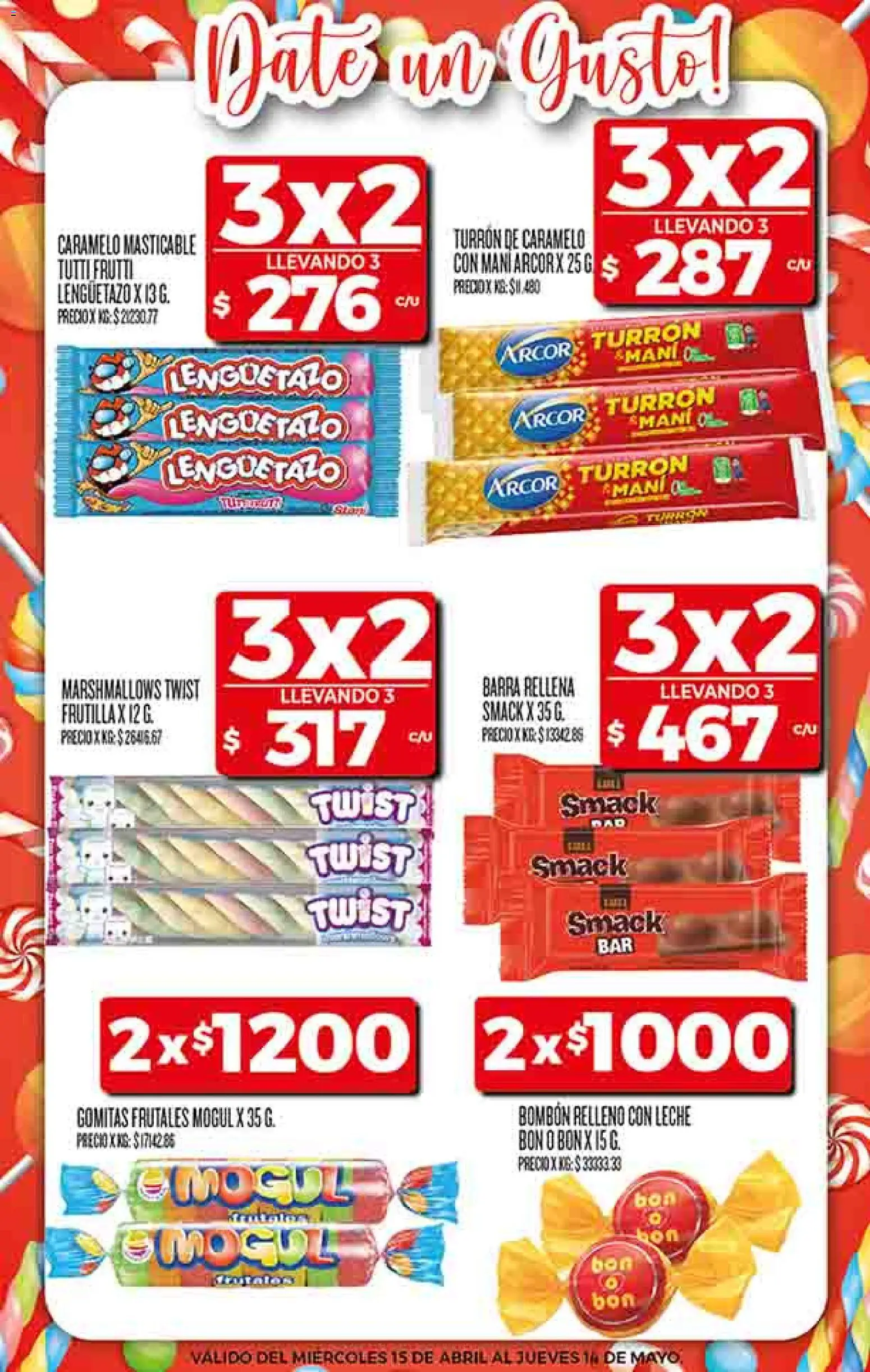 Dia - Ofertas - Excluye Salta y Jujuy │ válido desde el 06.05.2026 | Página: 33 | Productos: Frutilla, Mani, Leche, Turrón
