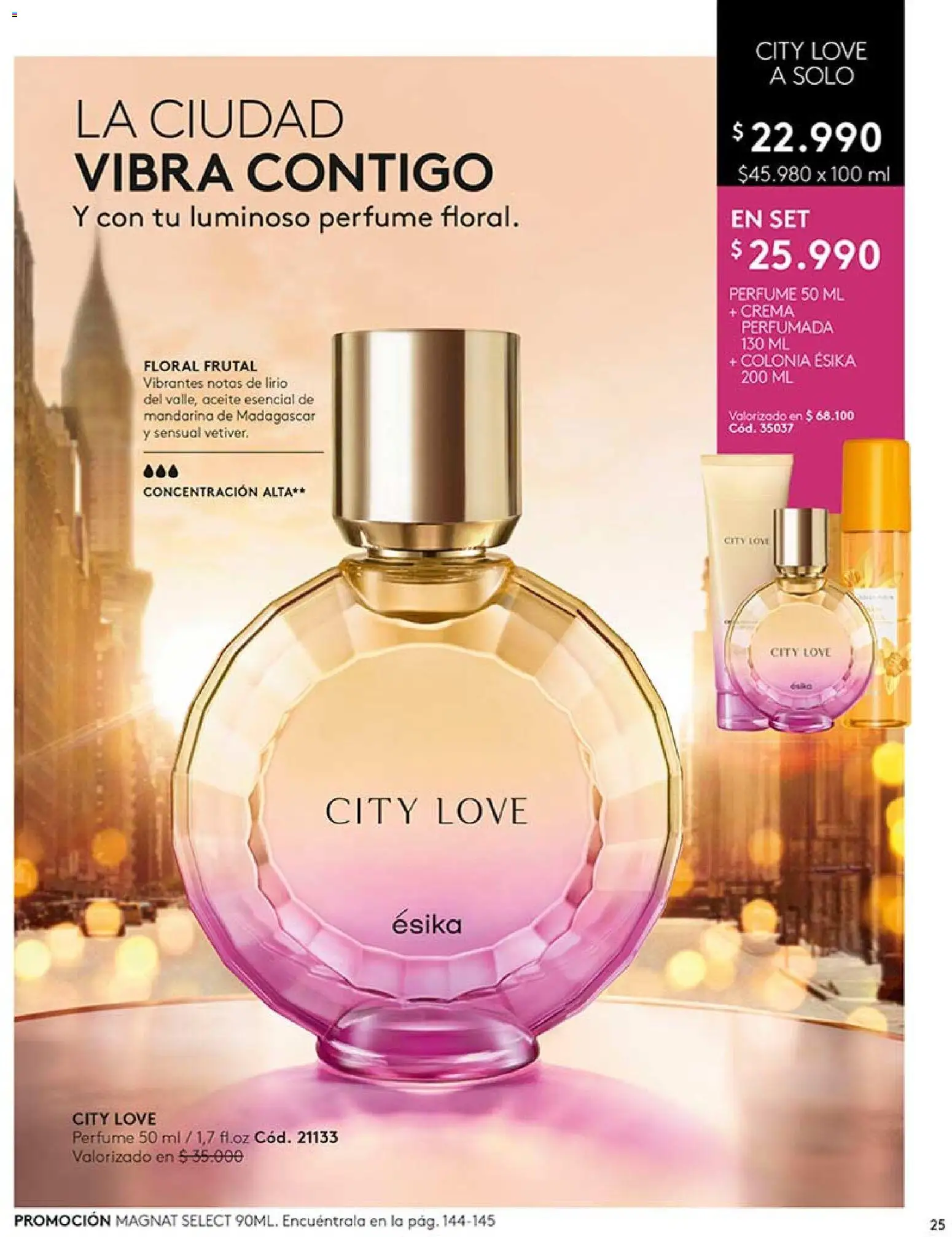 Catálogo Ésika Campaña 11 │ válido desde el 15.06.2026 | Página: 25 | Productos: Perfume, Aceite, Crema