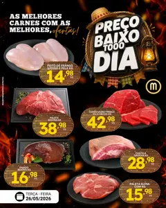 Mercadão Atacadista ofertas Carne - Pré-Visualização do folheto da loja Mercadão Atacadista, válido de 26.05.2026