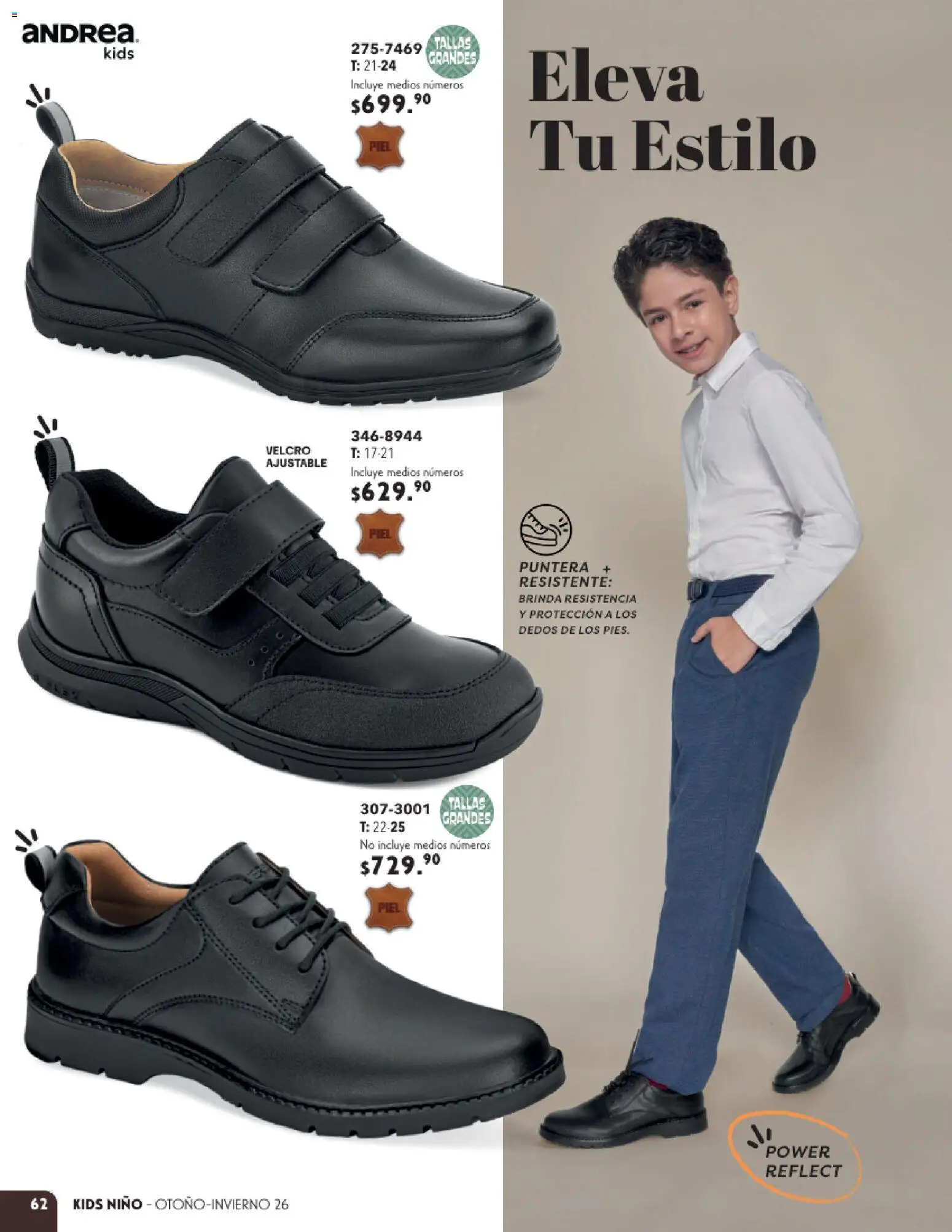 Nuevas ofertas de Andrea válidas en toda la República Mexicana desde el 23/08/2026. ¡Encuentra las mejores ofertas en Andrea catálogo Infantil! | Página: 62