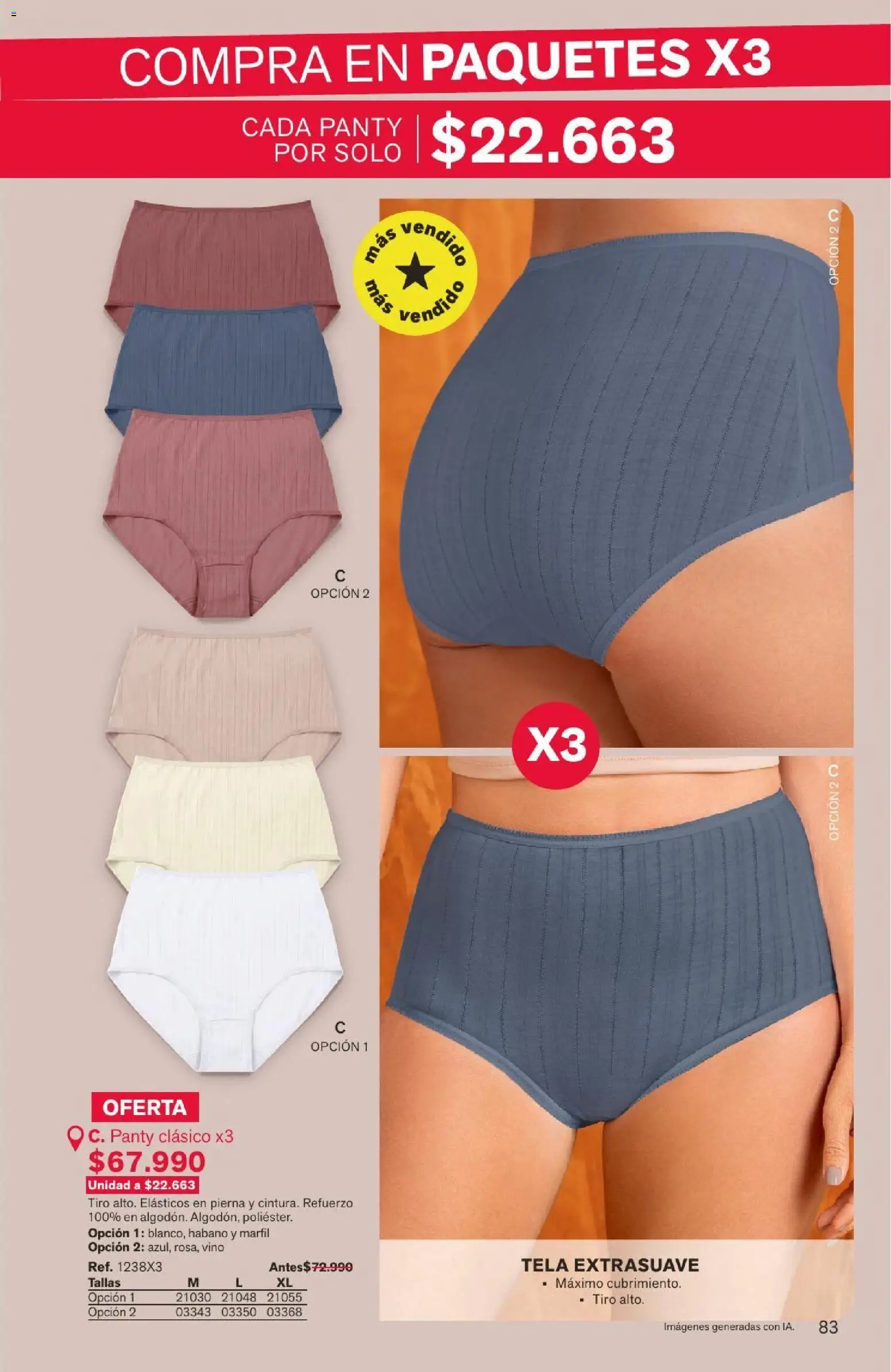 Leonisa revista - valida desde el 04/08/2026 | Página: 83 | Productos: Vino