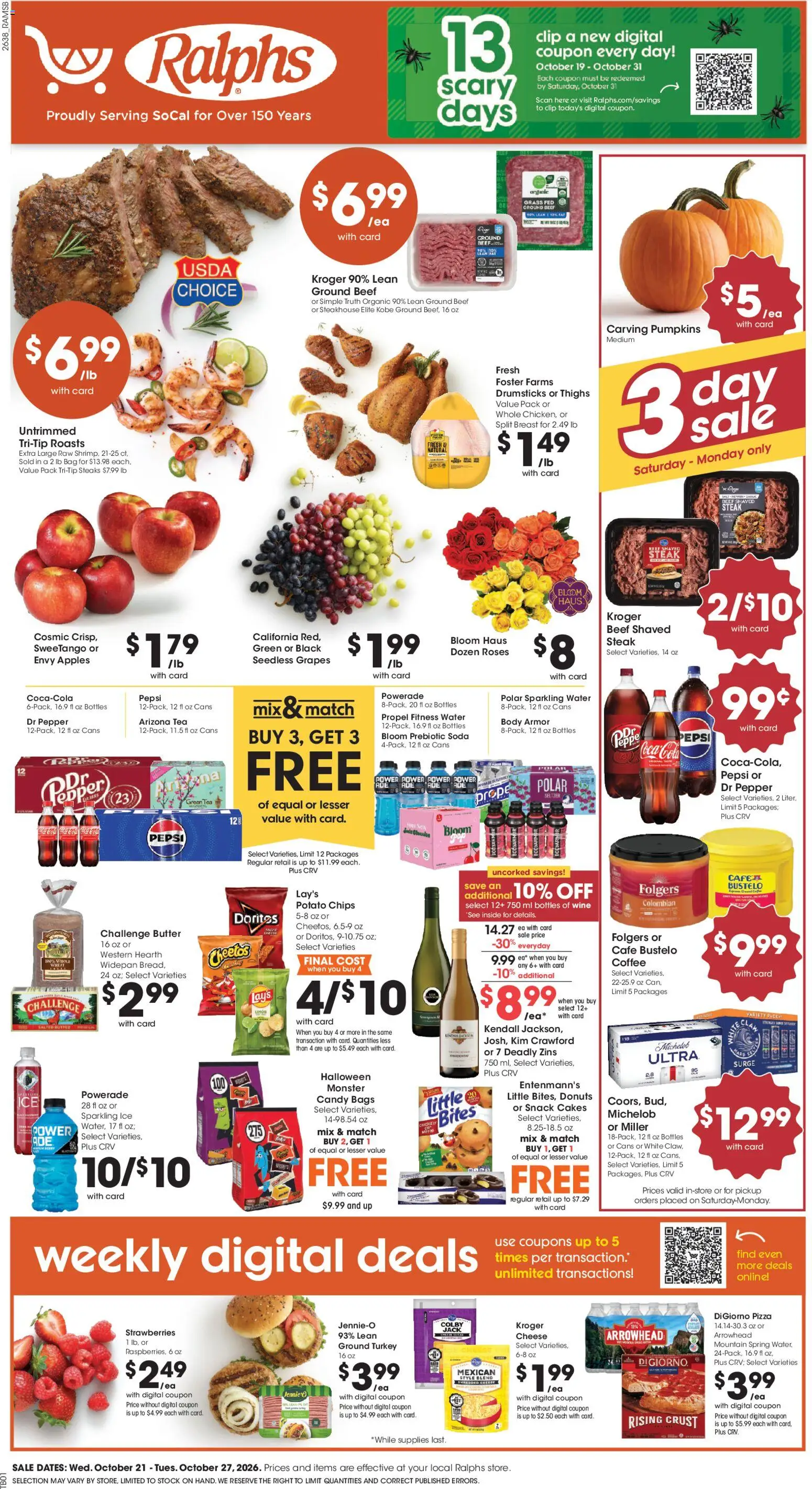 Ralphs Weekly Ad - valid from 10/21/2026 | Page: 1