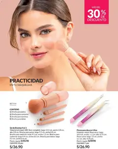 Vista previa de folleto Avon catálogo - Campaña 7 de la Avon válido desde 21.04.2026 | Página: 192 | Productos: Brocha, Maquillaje, Polvo