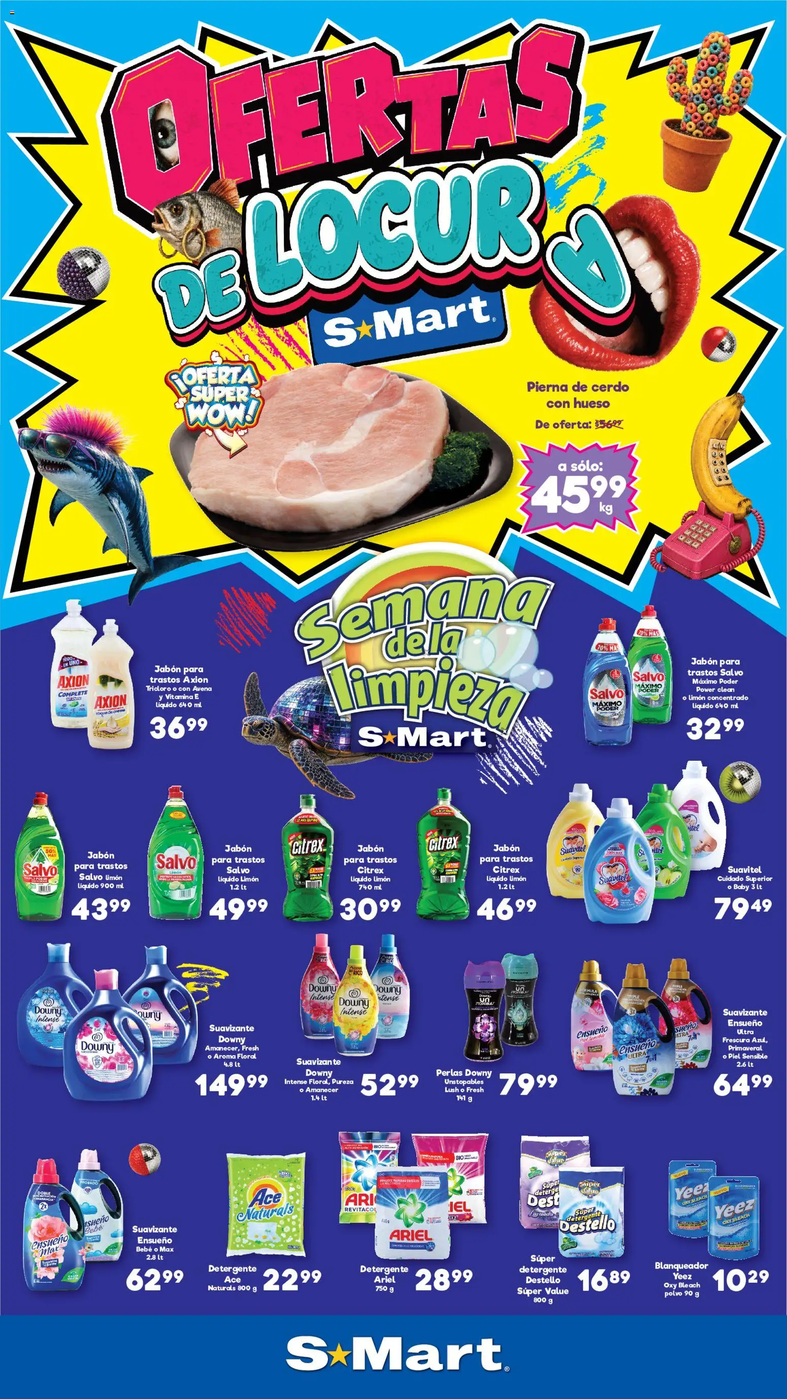 Nuevas ofertas de S-Mart válidas en toda la República Mexicana desde el 29/09/2026. ¡Encuentra las mejores ofertas en S-Mart folleto Ofertas de feria Matamoros, Nuevo Laredo, Reynosa! | Página: 1