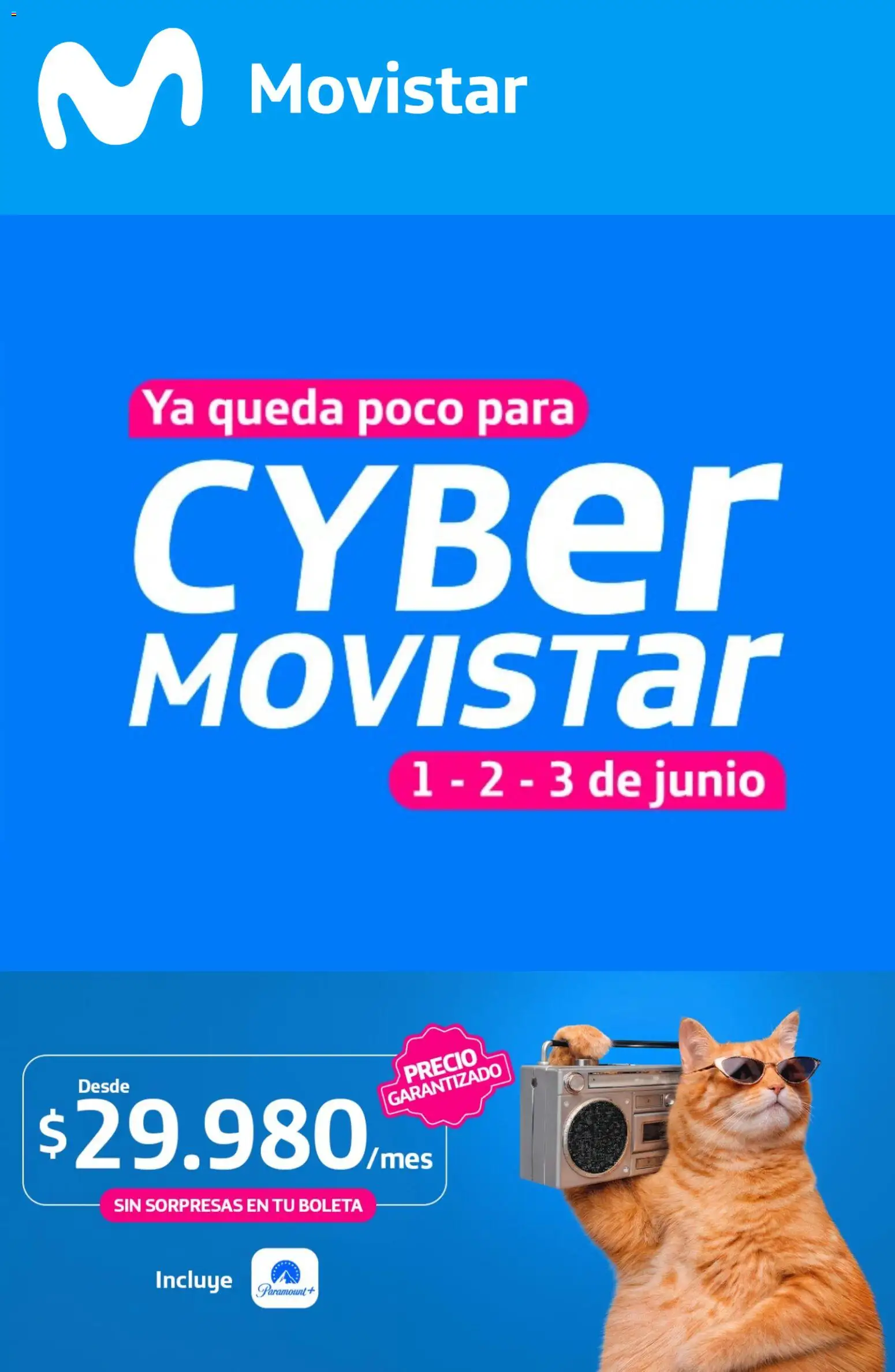 Movistar Cyber Day │ válido desde el 26.05.2026 | Página: 1