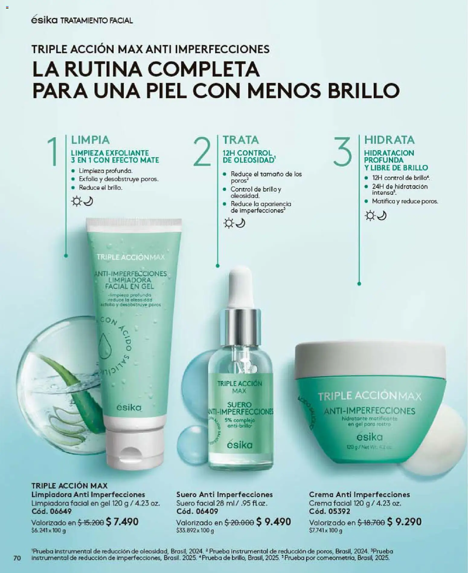 Catálogo Ésika Campaña 10 │ válido desde el 01.06.2026 | Página: 70 | Productos: Brillo, Mate, Crema