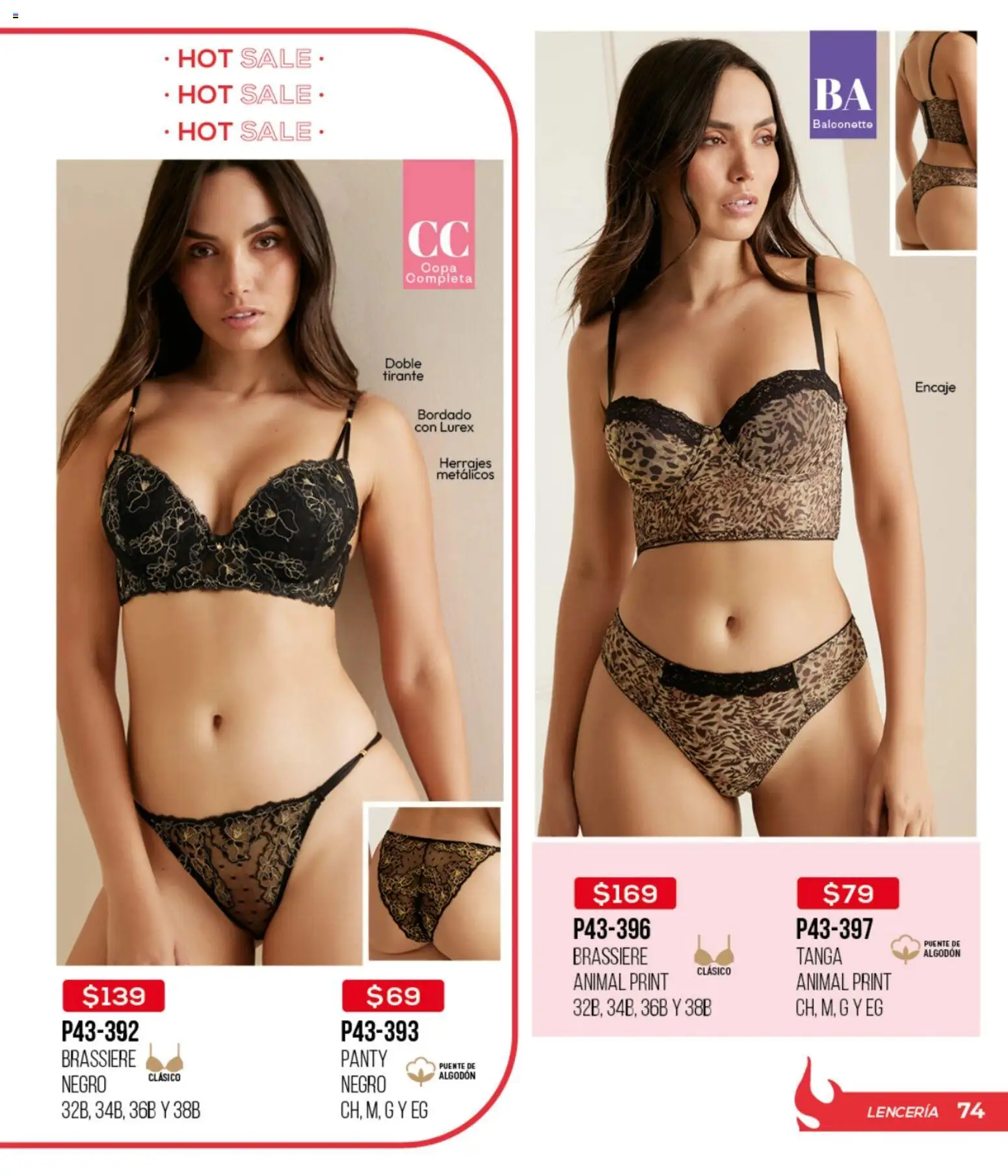 Nuevas ofertas de Cklass válidas en toda la República Mexicana desde el 15.05.2026. ¡Encuentra las mejores ofertas en Cklass Hot Sale! | Página: 75 | Productos: Algodón, Lenceria