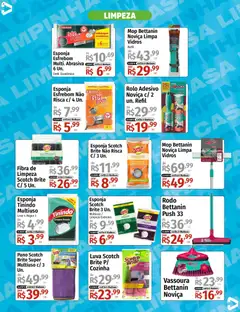 Supermercado Dalben ofertas Casa Limpinha - Pré-Visualização do folheto da loja Supermercado Dalben, válido de 24/08/2026 | Página: 4 | Produtos: Mop, Rolo, Vassoura, Rodo