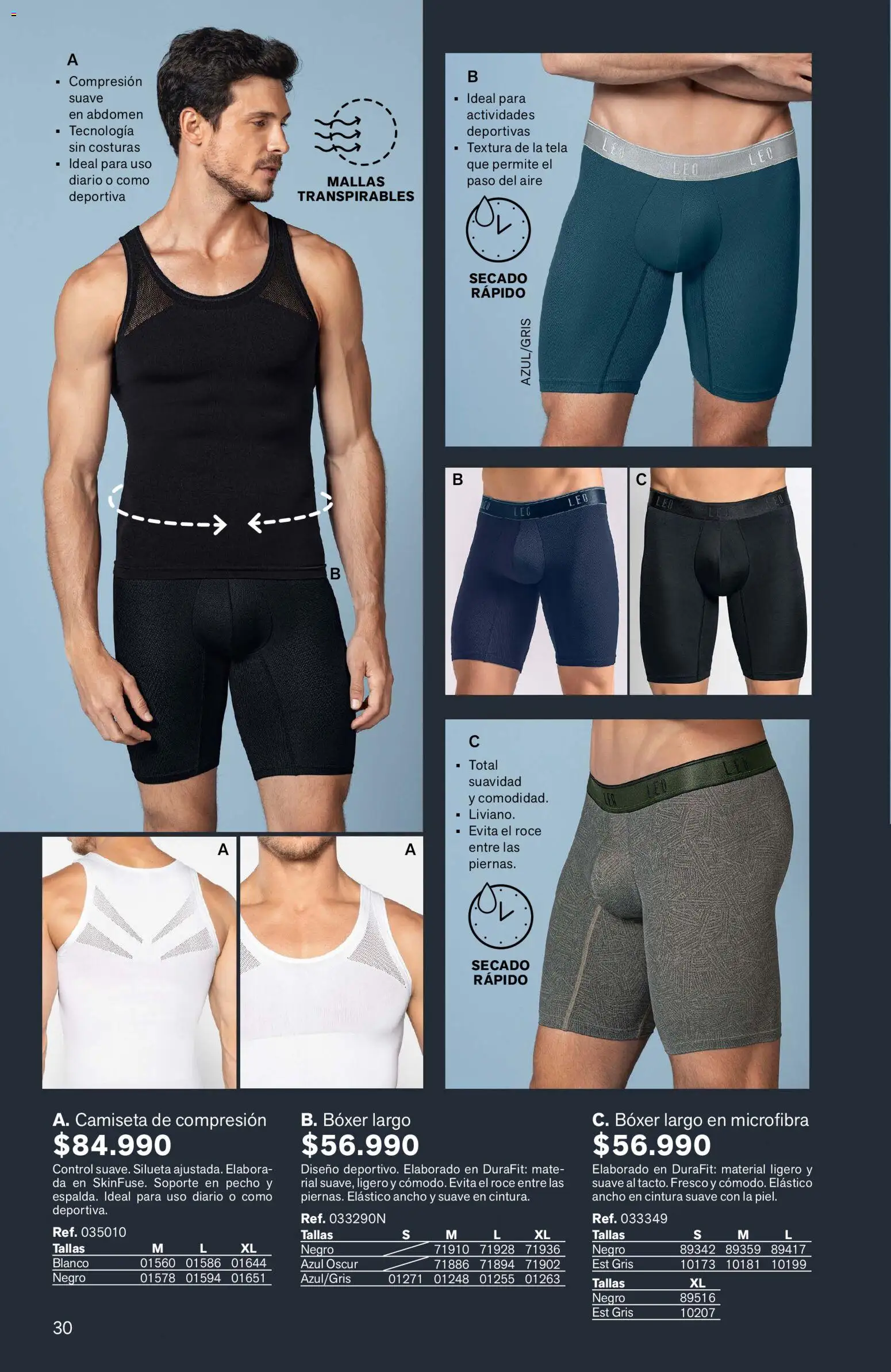 Leonisa revista - valida desde el 04.06.2026 | Página: 30 | Productos: Camiseta