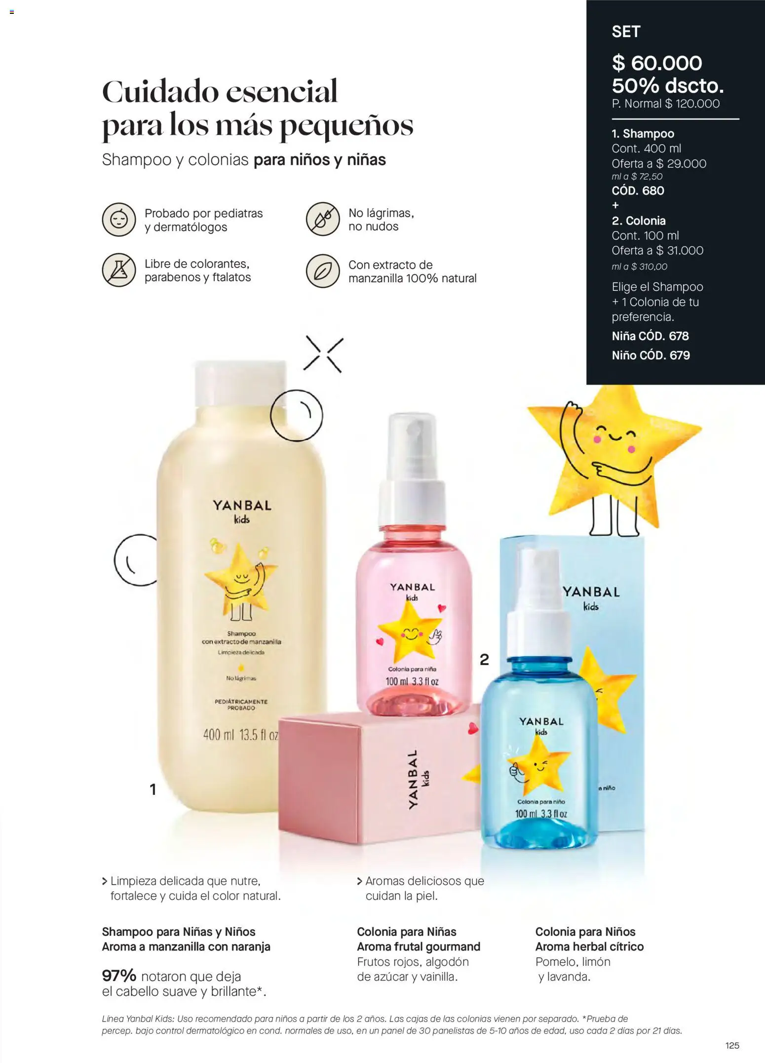 Yanbal revista - valida desde el 15/08/2026 | Página: 125 | Productos: Bajo, Azucar, Shampoo, Limón