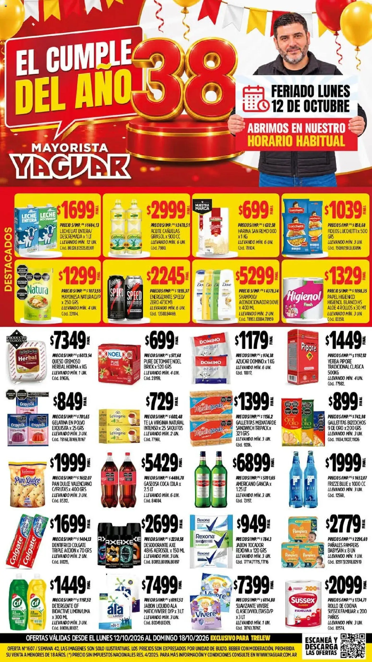 Yaguar - Oferta Semanal Trelew │ válido desde el 12/10/2026 | Página: 1