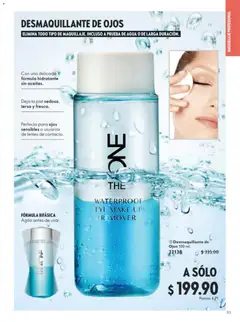 Vista previa de Oriflame campaña 10 2026, nuevo folleto de la tienda, válido en México a partir del 11/07/2026 | Página: 93 | Productos: Lentes, Desmaquillante, Maquillaje, Desmaquillante de ojos