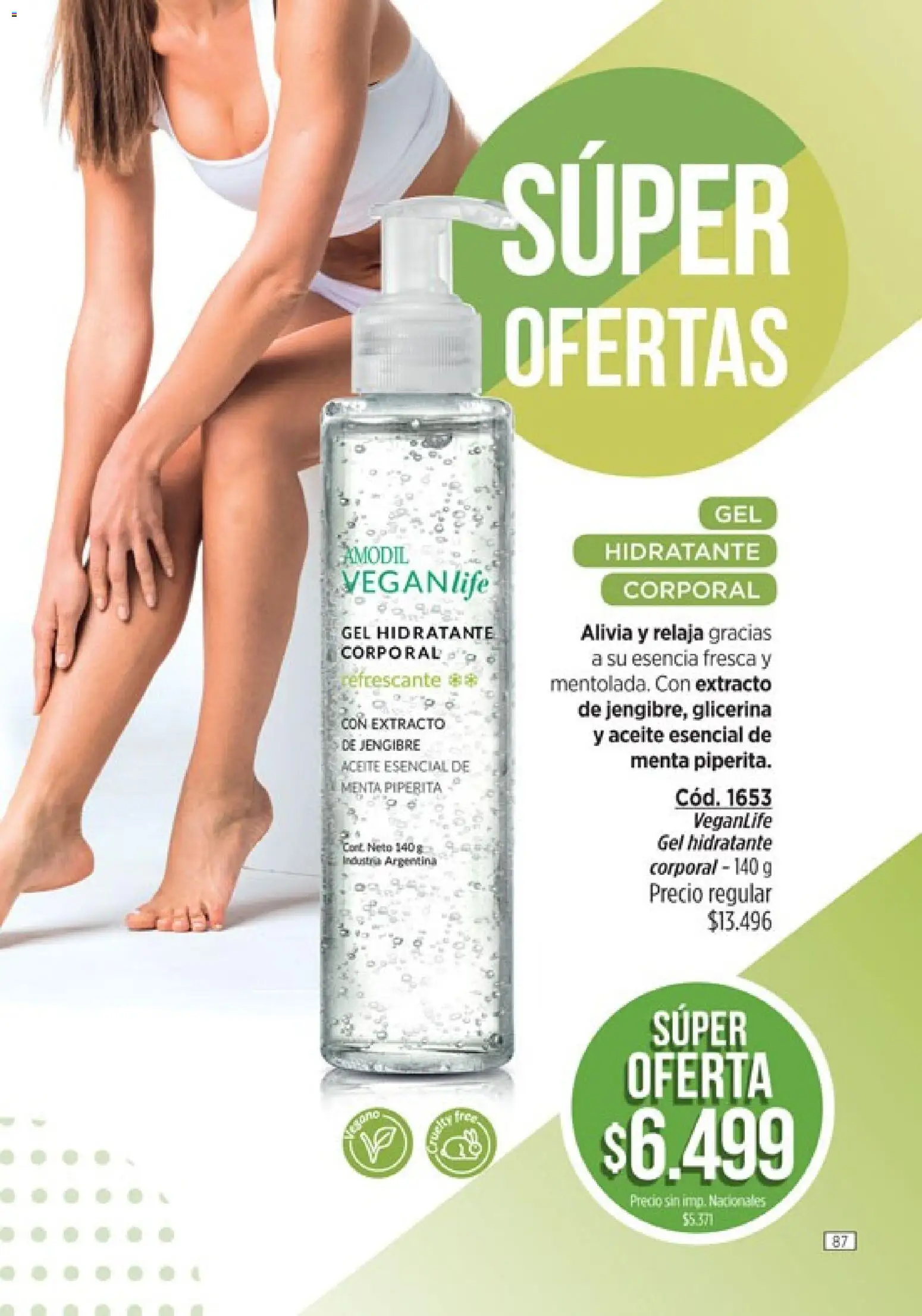 Catálogo Amodil Campaña 16 │ válido desde el 19/09/2026 | Página: 87 | Productos: Aceite, Jengibre