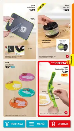Vista previa de Betterware campaña 6 2026, nuevo folleto de la tienda, válido en México a partir del 01.06.2026 | Página: 67 | Productos: Navaja, Ajo
