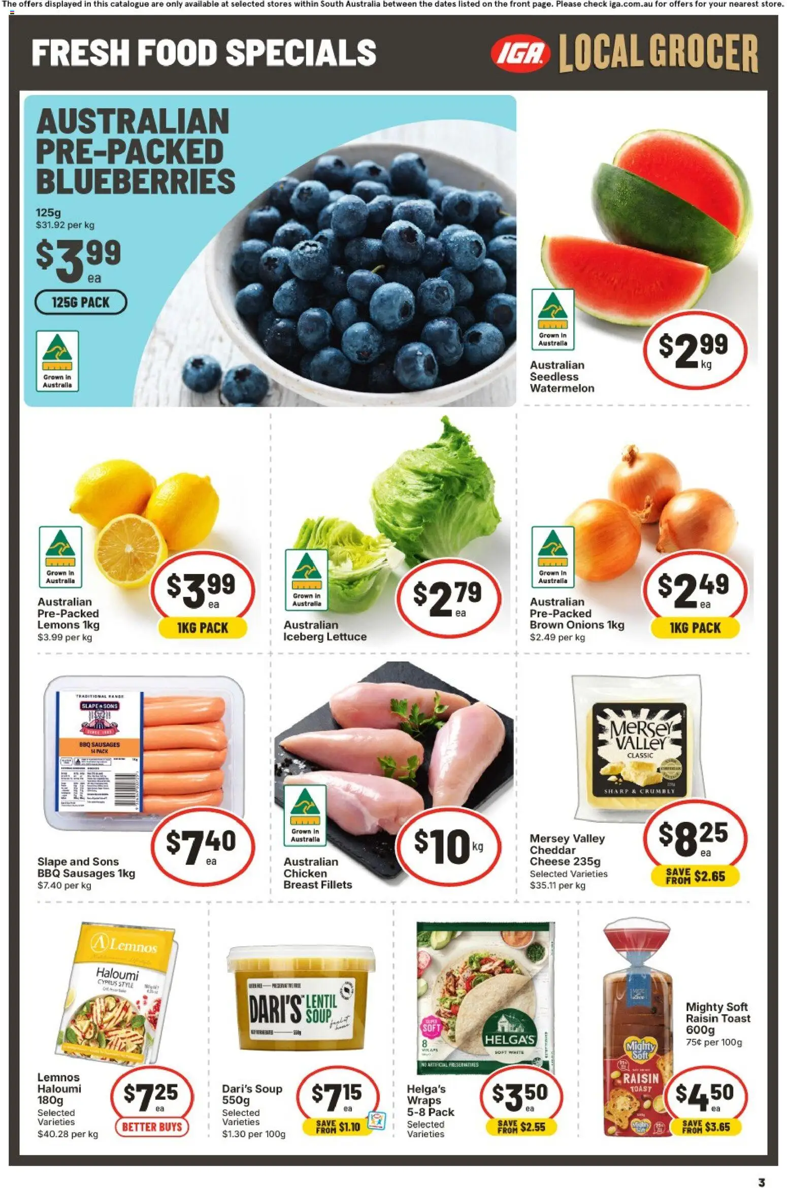 IGA catalogue - valid from 23/09/2026 | Page: 3 | Products: Shelf, Herbs, Vinegar, Fanta