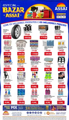 Assaí Atacadista ofertas - PB - Pré-Visualização do folheto da loja Assaí Atacadista, válido de 03/07/2026