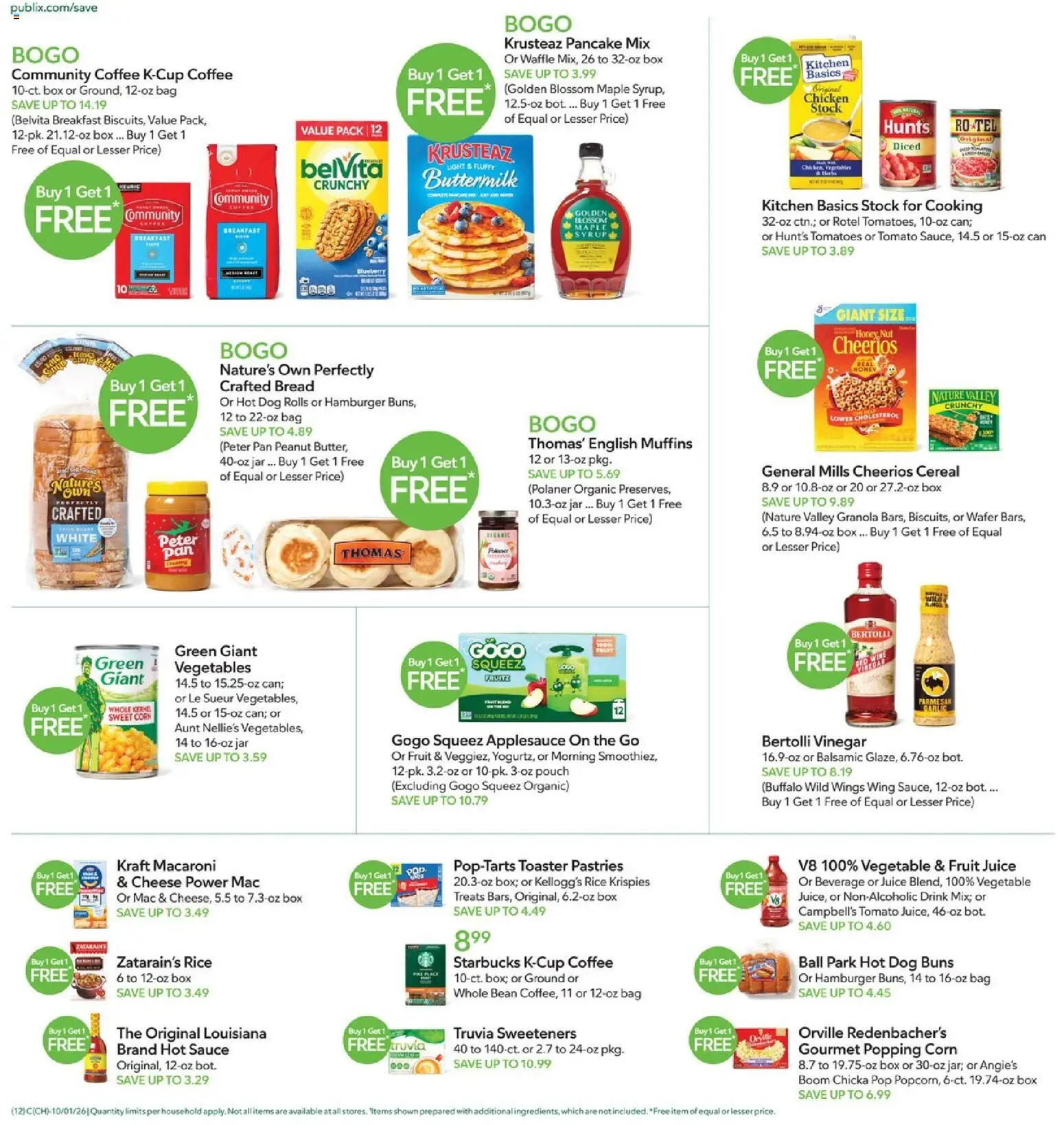 Publix Weekly Ad - valid from 09/30/2026 | Page: 12