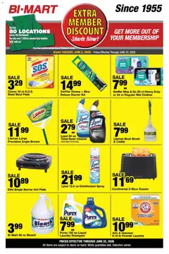 Preview of Bi-Mart weekly ads valid from 02.06.2026