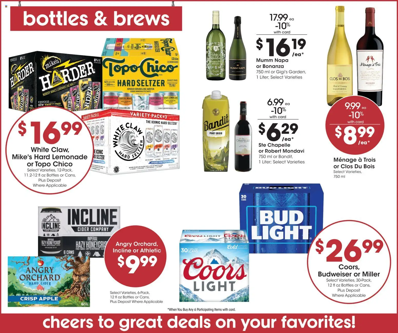Fred Meyer Weekly Ad - valid from 09/30/2026 | Page: 14 | Products: Cider, Water, Fruit, Lemon