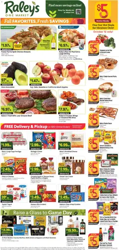 Preview of Raley's weekly ads valid from 10/07/2026