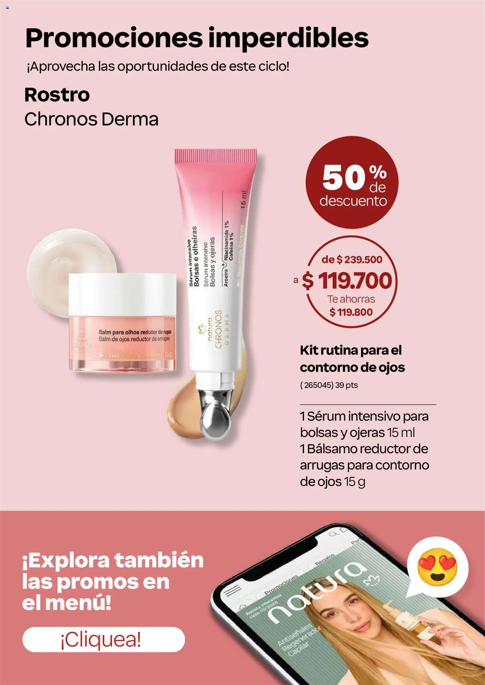 Natura revista - valida desde el 13/08/2026 | Página: 8 | Productos: Té, Revista, Contorno, Contorno de ojos