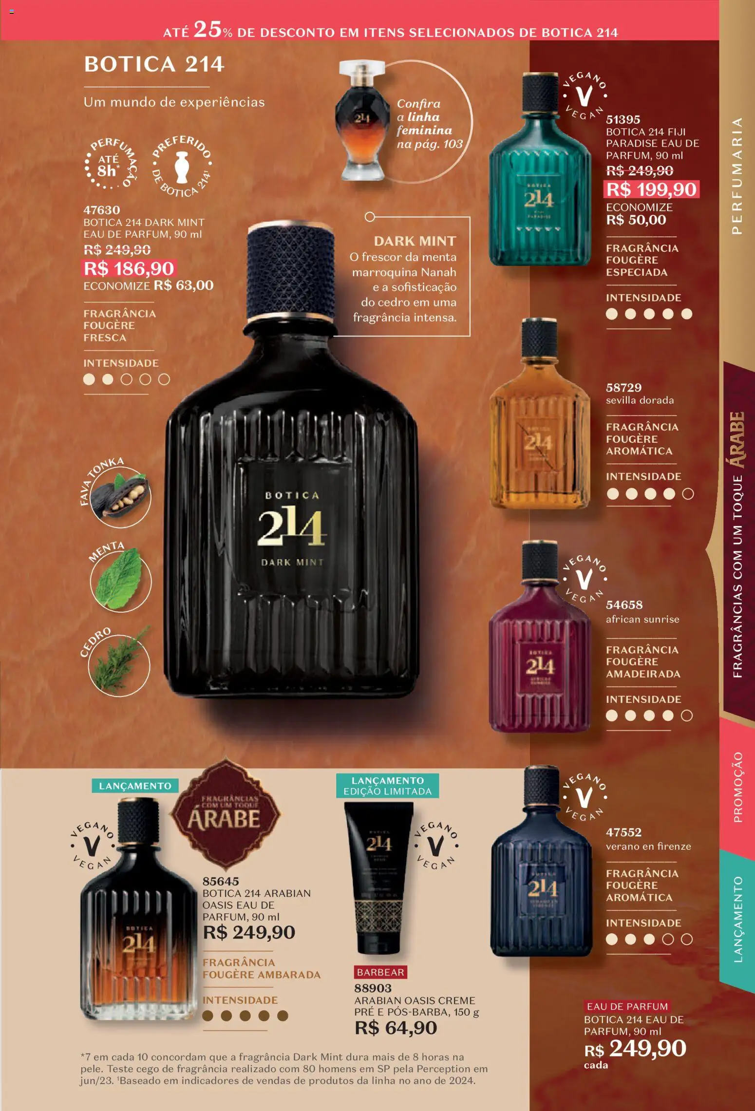 O Boticário Folheto - válido de 29/06/2026 | Página: 73 | Produtos: Fragrância, Creme