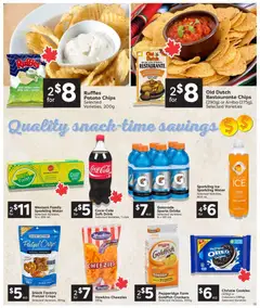 Preview of Quality Foods weekly flyer / circulaire from shop Quality Foods valid from Jul 2, 2026 | Page: 10 | Products: Chips, Cookies, Dress, Cheese