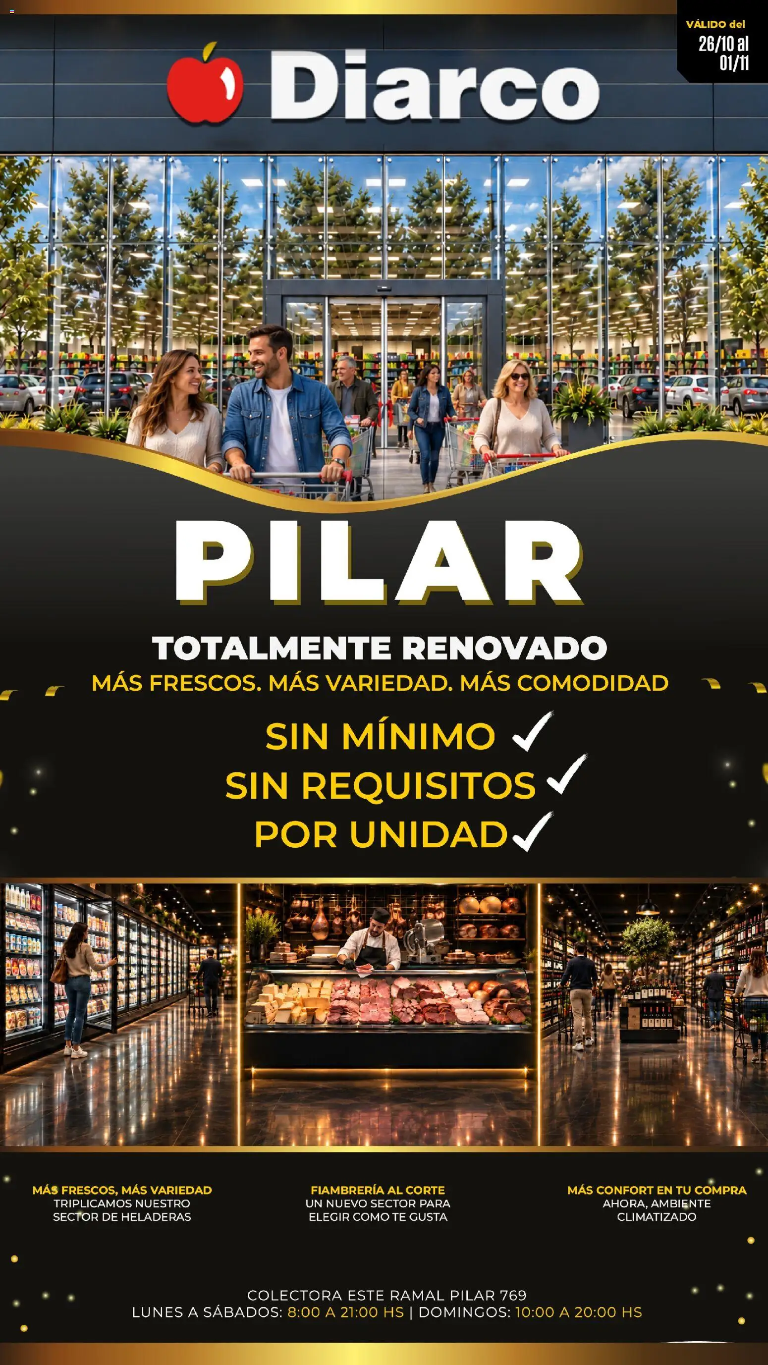 Diarco - Ofertas en Pilar │ válido desde el 26/10/2026 | Página: 1