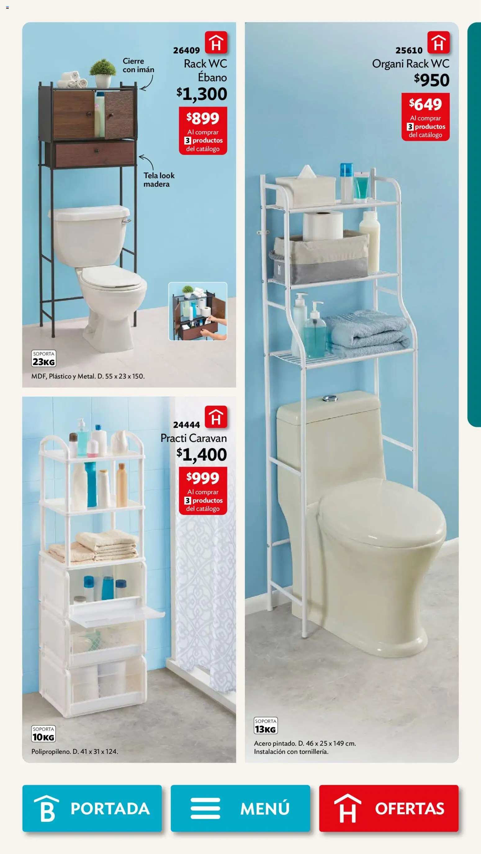 Nuevas ofertas de Betterware válidas en toda la República Mexicana desde el 03/08/2026. ¡Encuentra las mejores ofertas en Betterware campaña 8 2026! | Página: 15 | Productos: Imán, Wc