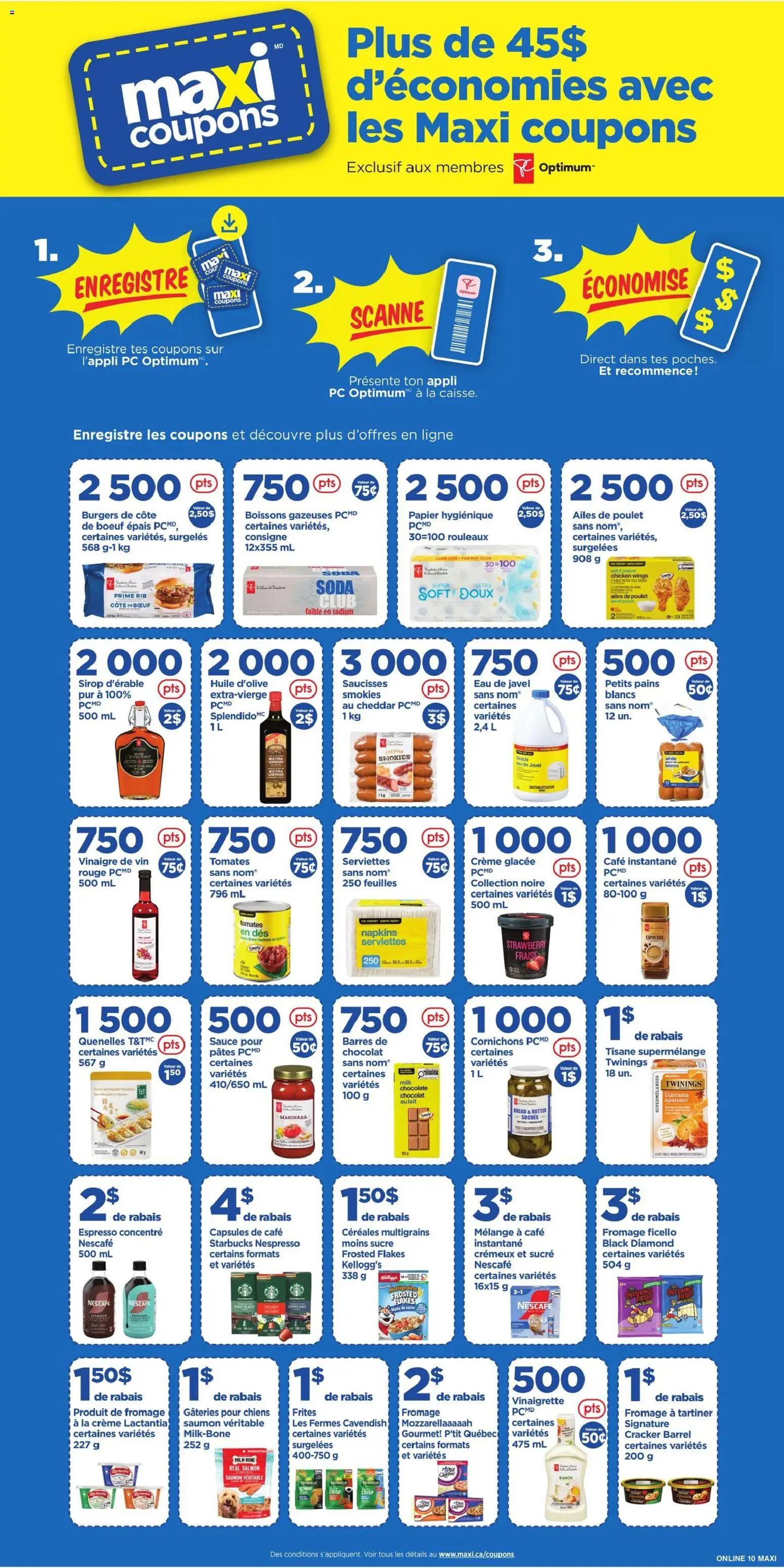 Maxi flyer valid from Jul 16, 2026 | Page: 15 | Products: Chicken wings, Salt, Milk, Butter