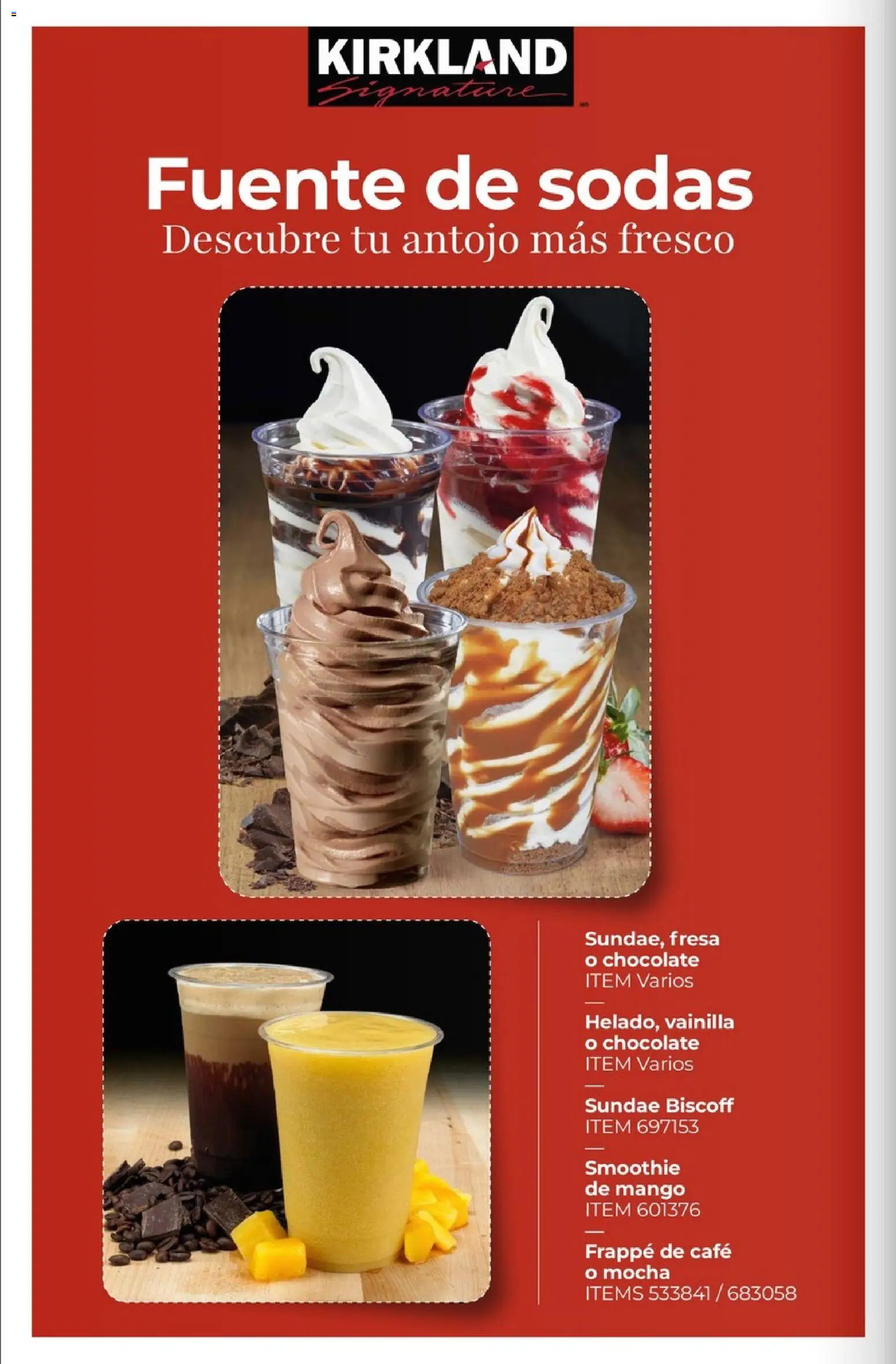 Nuevas ofertas de Costco válidas en toda la República Mexicana desde el 01.03.2026. ¡Encuentra las mejores ofertas en Costco Revista de marzo! | Página: 10 | Productos: Fresa, Fuente, Café, Chocolate
