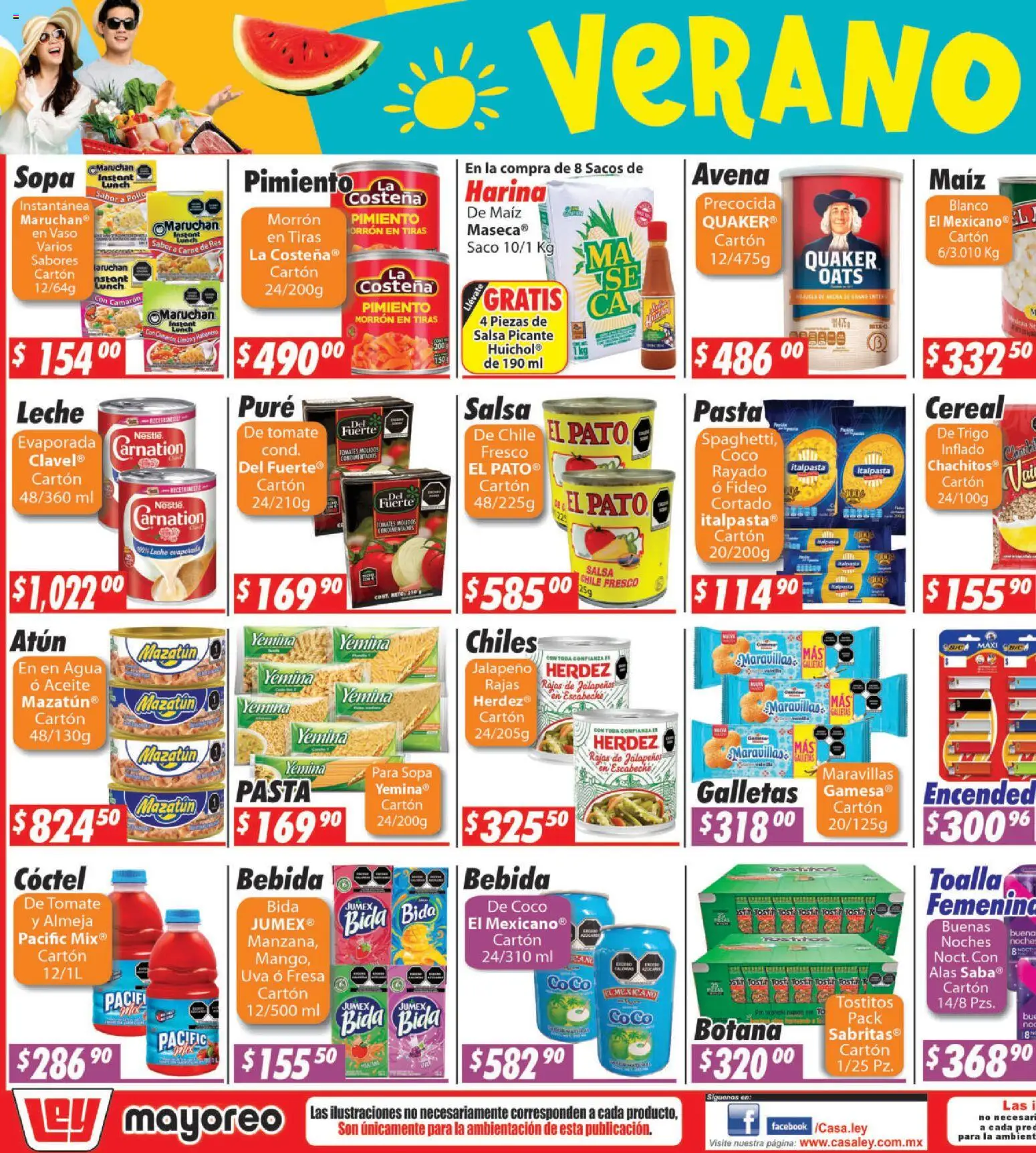 Nuevas ofertas de Casa Ley válidas en toda la República Mexicana desde el 17/08/2026. ¡Encuentra las mejores ofertas en Casa Ley folleto Durango! | Página: 1 | Productos: Fresa, Coco, Chile, Pimiento