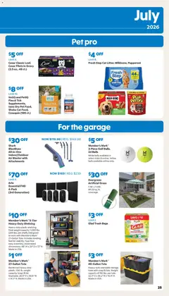 Preview of Sam's Club weekly ads valid from 07/22/2026 | Page: 25