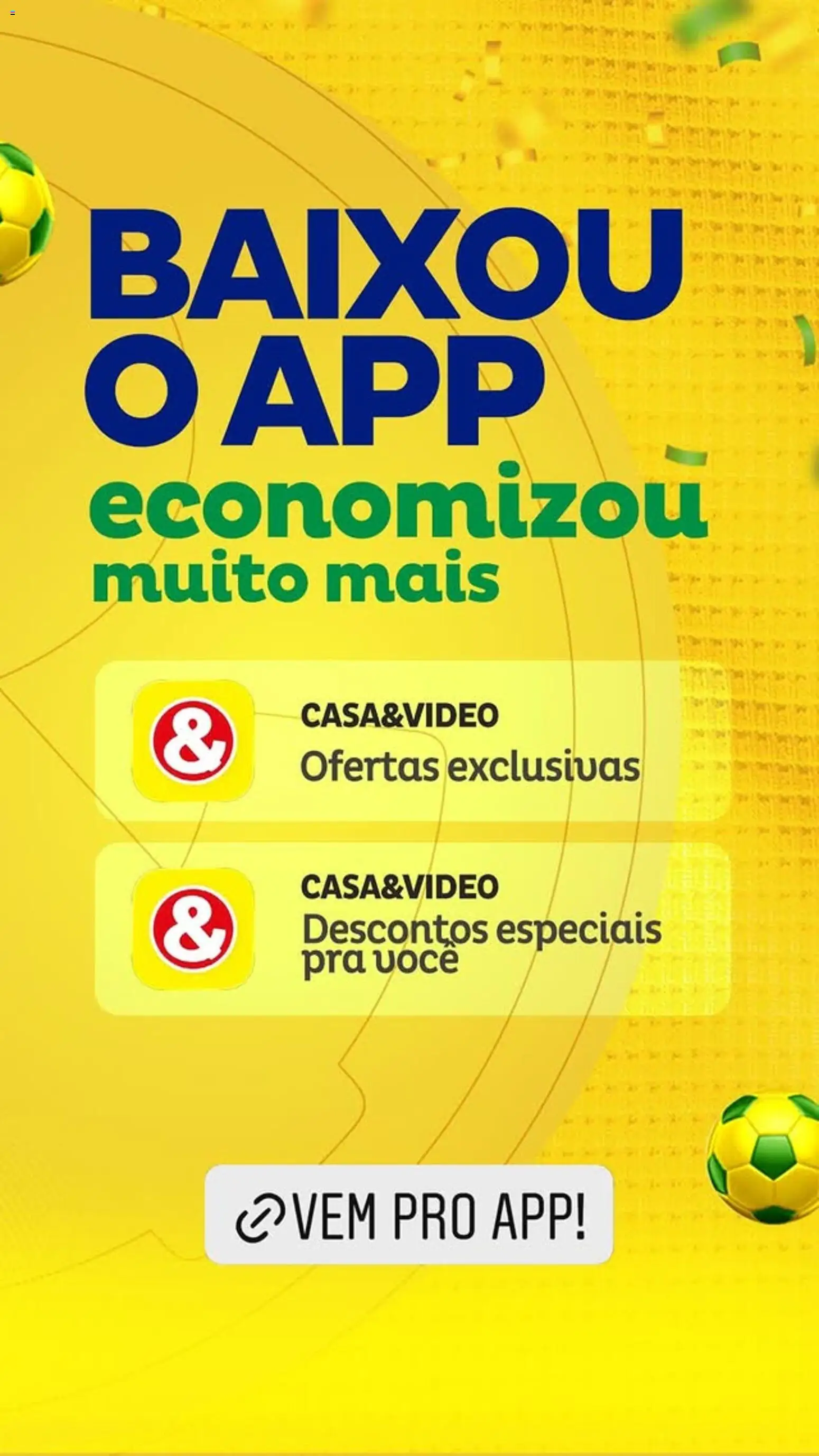Casa e Video Folheto - válido de 23/06/2026 | Página: 1