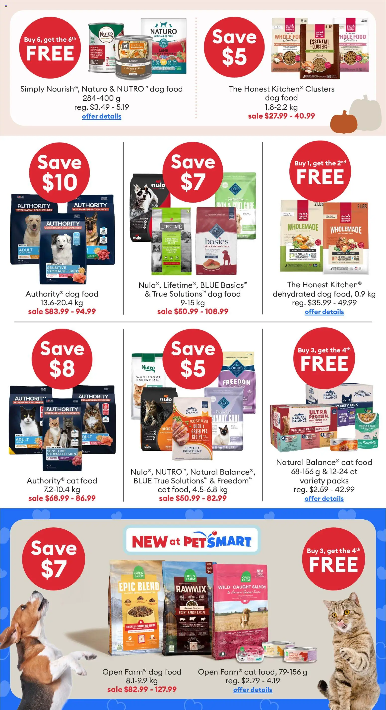 Petsmart flyer valid from Aug 31, 2026 | Page: 3 | Products: Salmon, Broth, Lamb, Liver