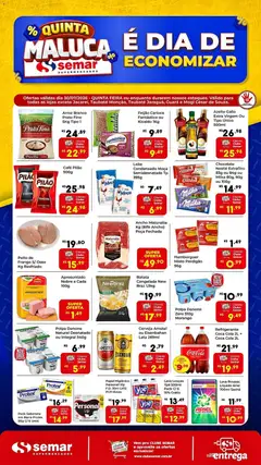 Semar Supermercado ofertas Quinta Maluca - Pré-Visualização do folheto da loja Semar Supermercado, válido de 30/07/2026