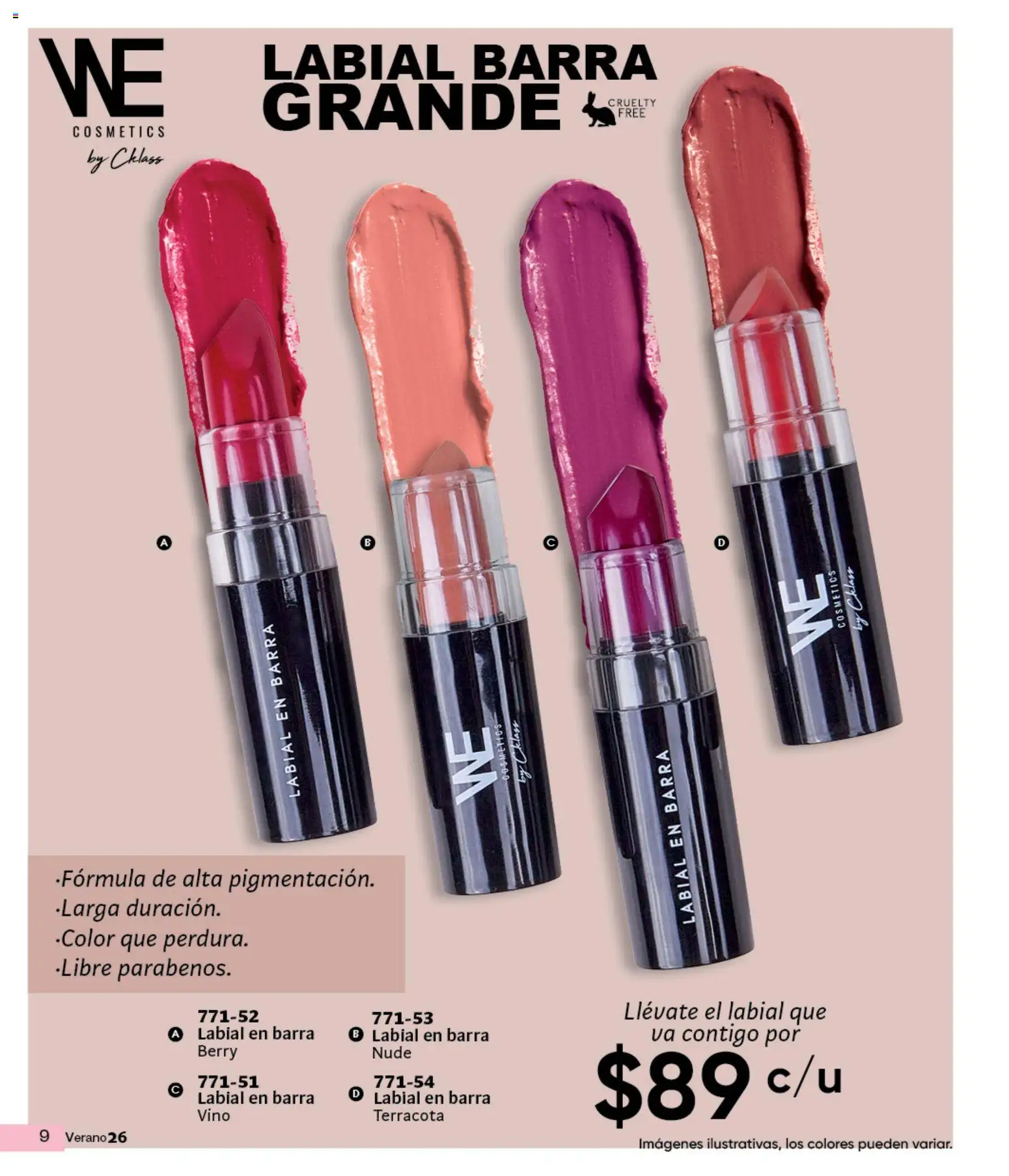 Nuevas ofertas de Cklass válidas en toda la República Mexicana desde el 05.03.2026. ¡Encuentra las mejores ofertas en Cklass catálogo Verano WE! | Página: 10 | Productos: Barra, Vino