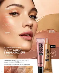 Ésika catálogo C12/2026 -  Vista previa de la revista de la tienda Ésika valido desde el 07/08/2026 | Página: 72 | Productos: Iluminador, Rubor, Sombra
