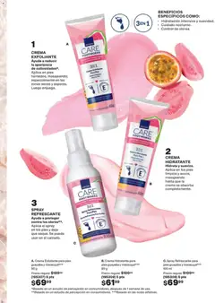 Vista previa de CREMA EXFOLIANTE, Ayuda a reducir la apariencia de callosidades*. Aplica en pies húmedos, masajeando; especialmente en las zonas secas y ásperas. Luego enjuaga., nuevo folleto de la tienda, válido en México a partir del 24.04.2026 | Página: 171 | Productos: Crema