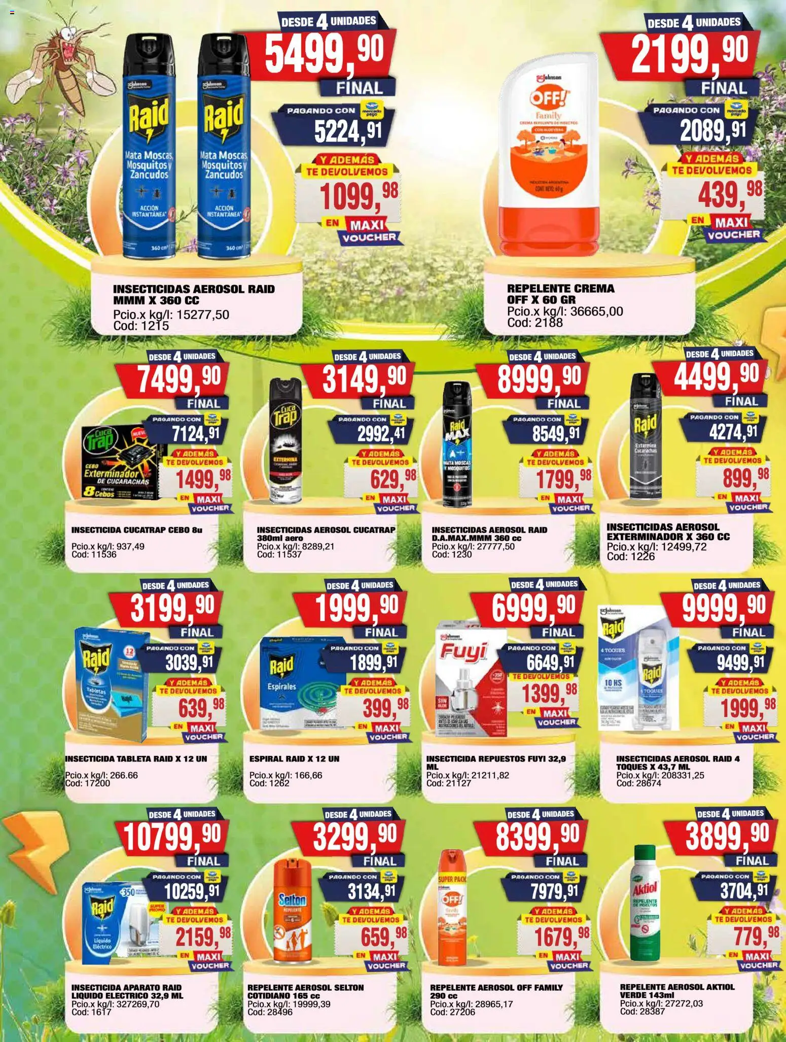 Maxiconsumo - ¡Especial Insecticidas! │ válido desde el 26/10/2026 | Página: 1