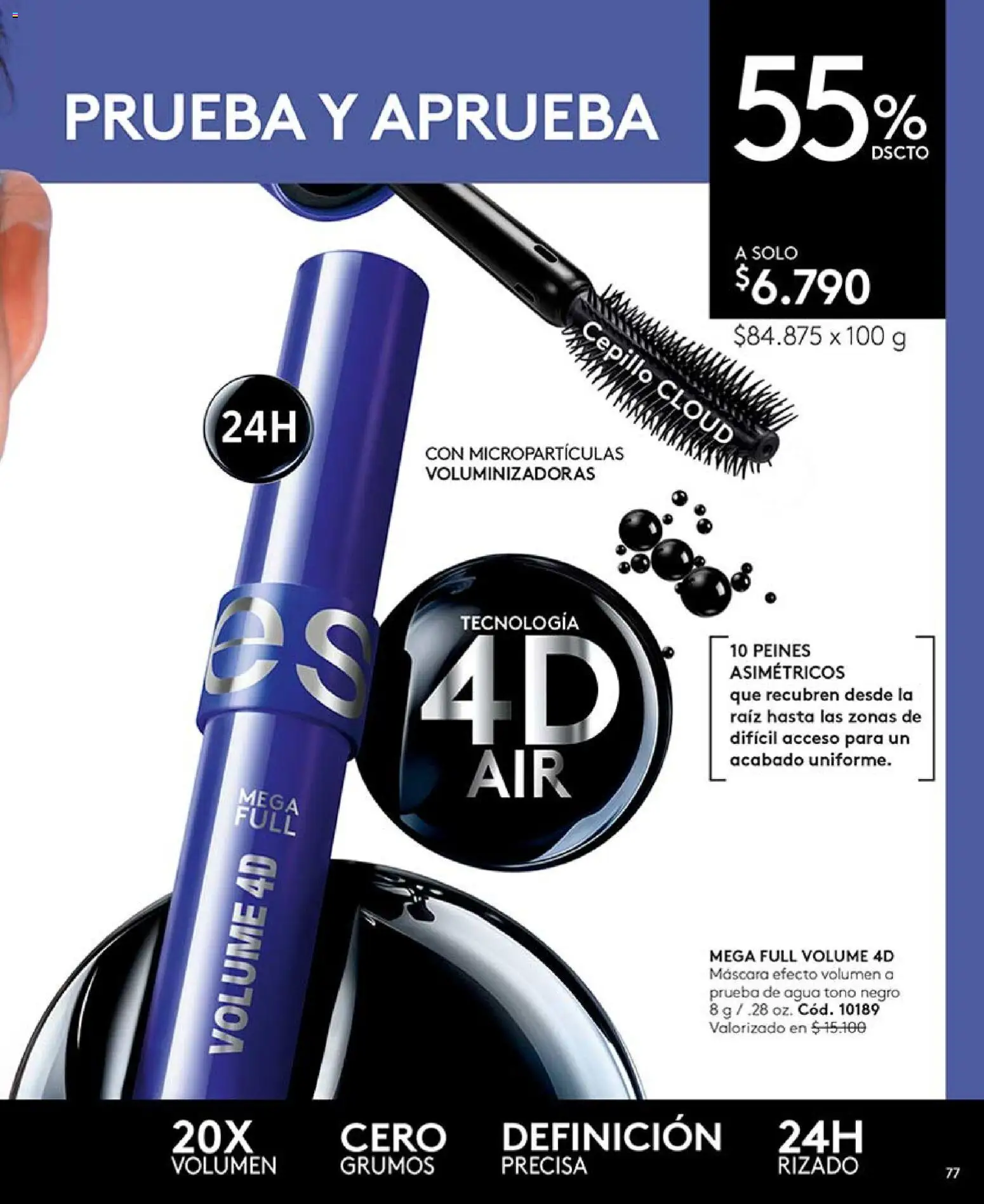 Catálogo Ésika Campaña 9 │ válido desde el 17.05.2026 | Página: 81 | Productos: Agua, Cepillo, Máscara