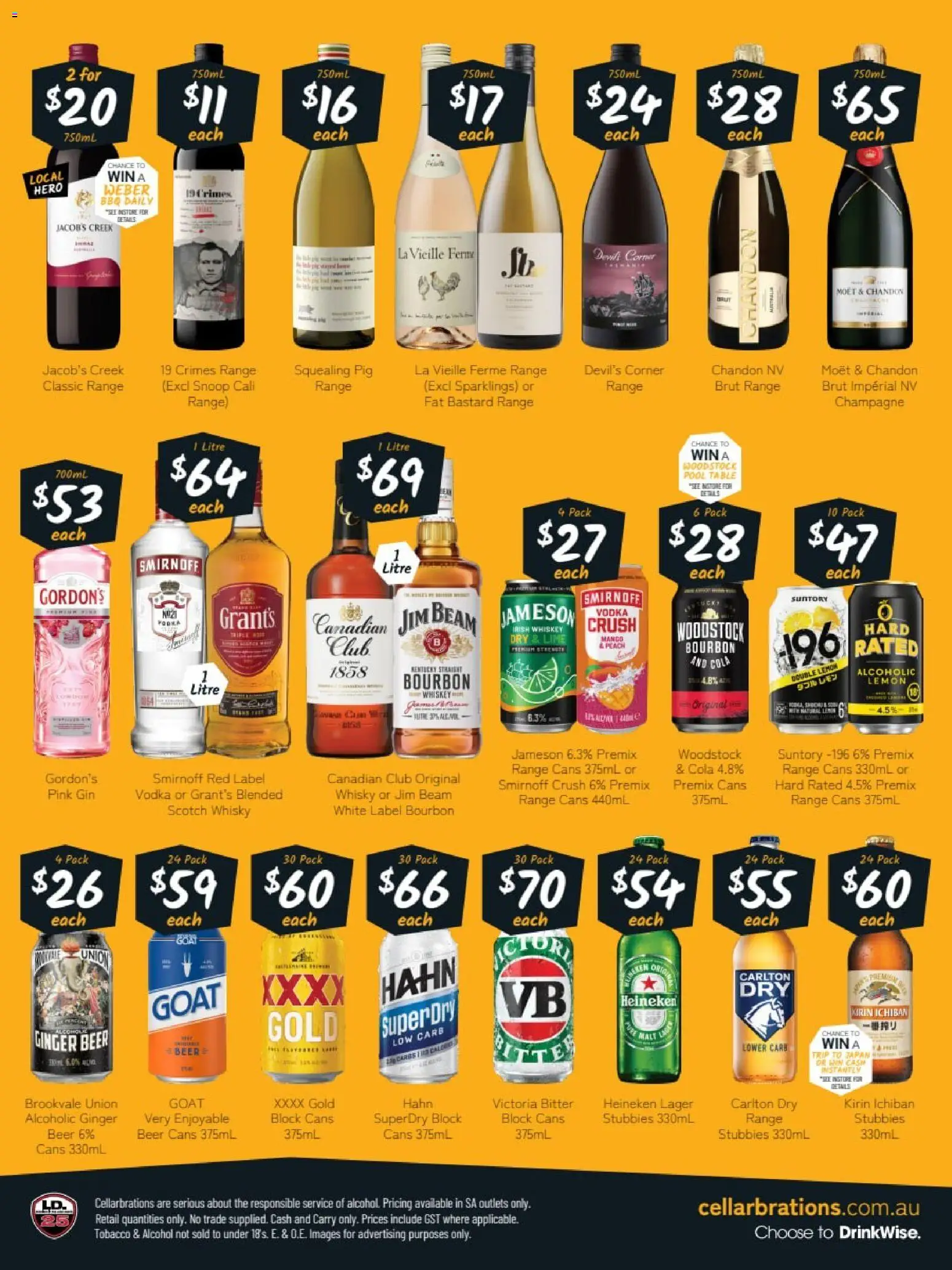Cellarbrations catalogue - valid from 01.06.2026 | Page: 2 | Products: Beer, Vodka, Scotch, Mango