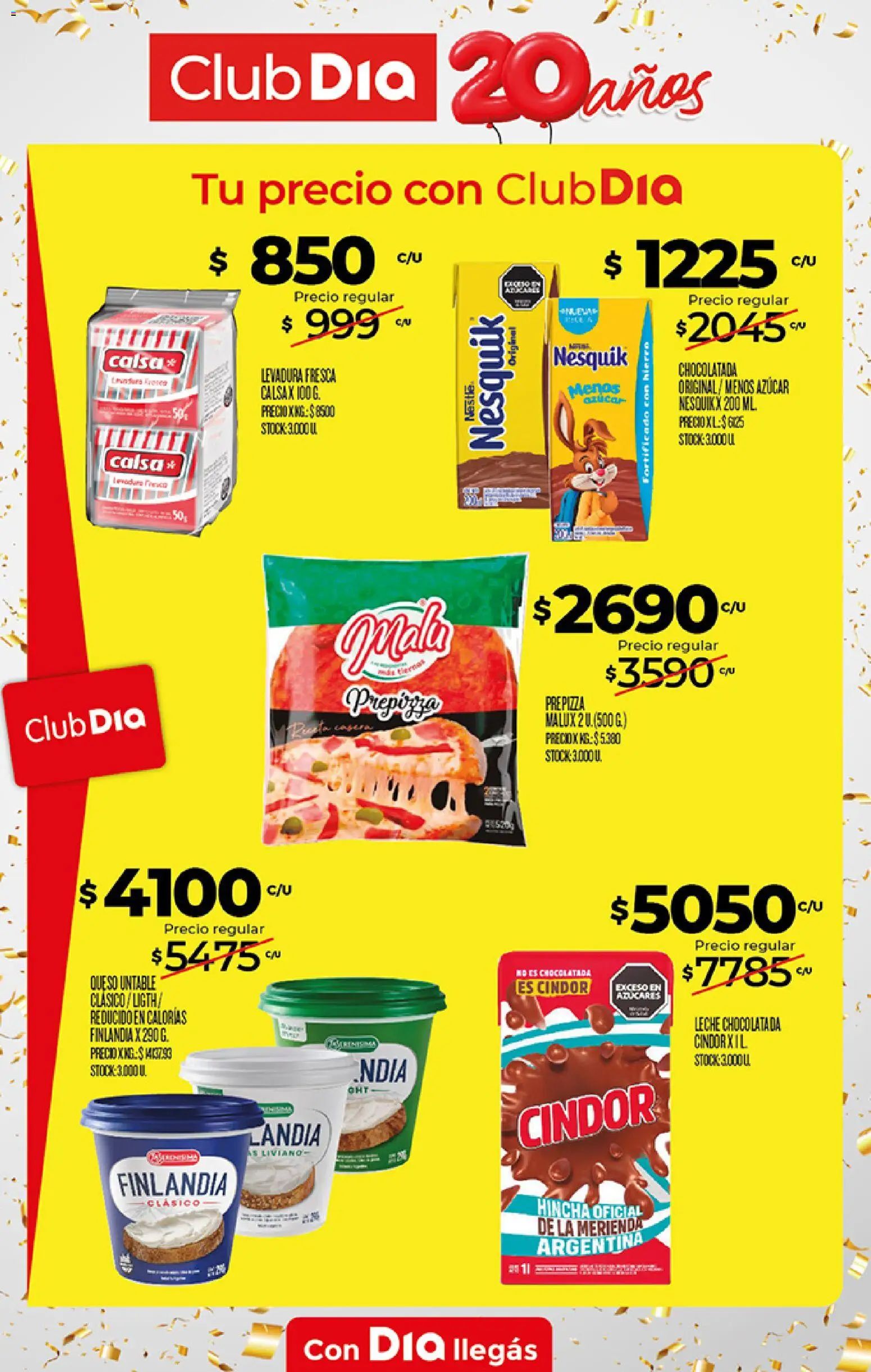 Supermercado DIA Ofertas │ válido desde el 01/09/2026 | Página: 11 | Productos: Levadura, Untable, Chocolate, Chocolatada