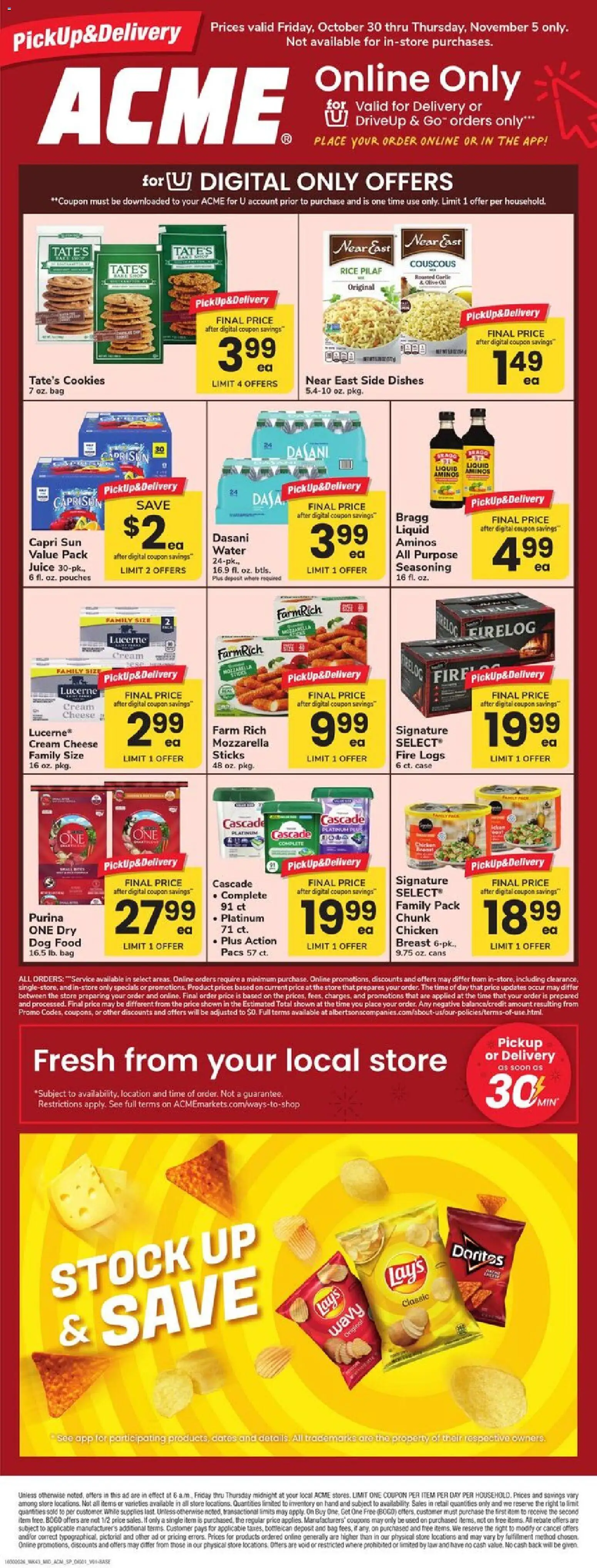 Acme Specialty Publication - valid from 10/30/2026 | Page: 1