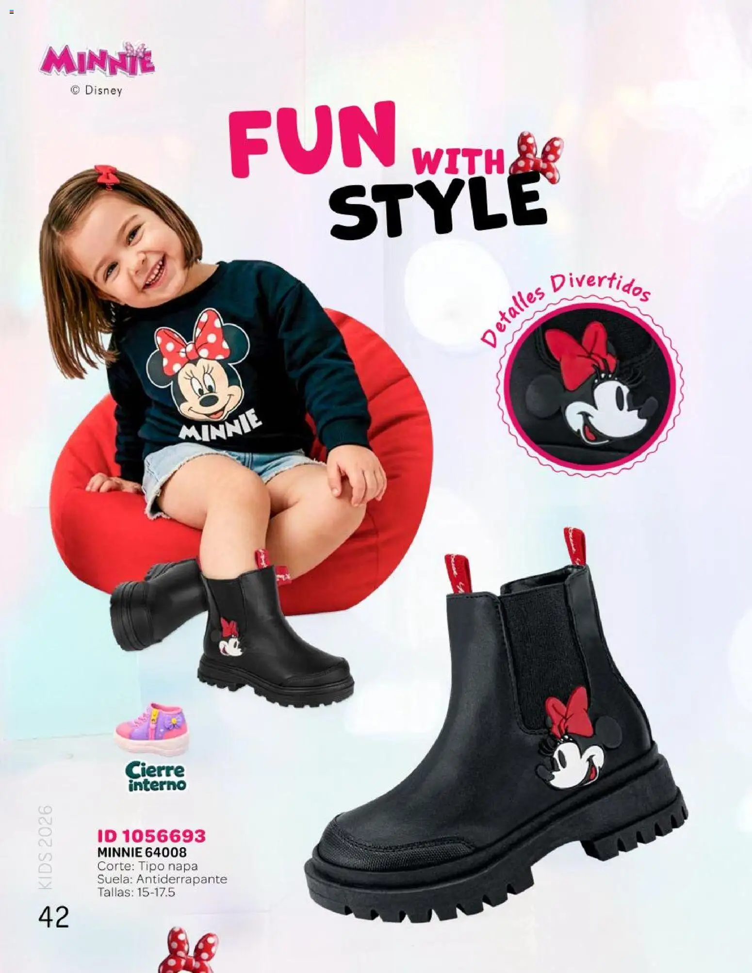 Nuevas ofertas de Price Shoes válidas en toda la República Mexicana desde el 25.04.2026. ¡Encuentra las mejores ofertas en Price Shoes catálogo Kids todo en uno! | Página: 42
