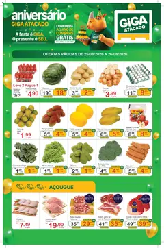GIGA Atacado ofertas Sorocaba - Pré-Visualização do folheto da loja GIGA Atacado, válido de 25/08/2026
