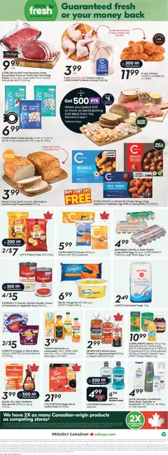 Preview of Sobeys weekly flyer / circulaire from shop Sobeys valid from Jul 2, 2026 | Page: 4