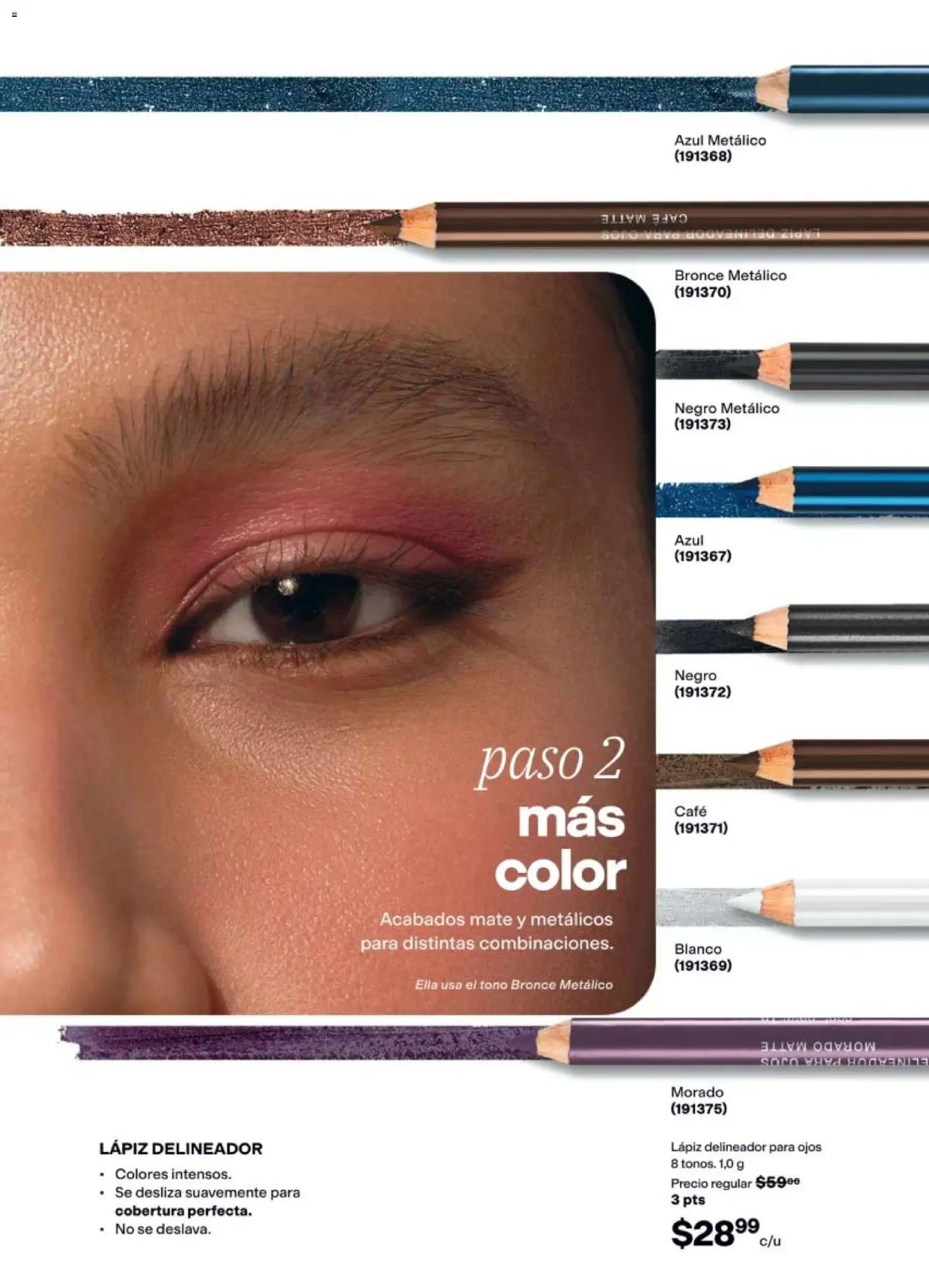 Nuevas ofertas de AVON válidas en toda la República Mexicana desde el 21/08/2026. ¡Encuentra las mejores ofertas en AVON campaña 13 2026! | Página: 53 | Productos: Café, Mate, Delineador