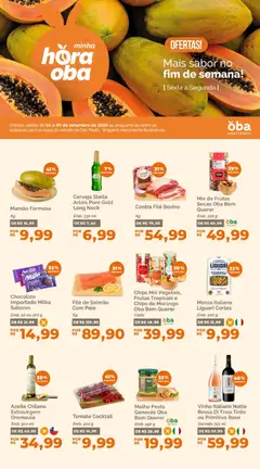Oba Hortifruti - Ofertas da semana - Pré-Visualização do folheto da loja Oba Hortifruti, válido de 04/09/2026